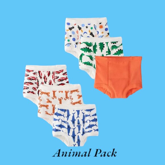 Hanna Andersson Training Underwear sizes 2T to 5T, NWOT Pick your pack - Picture 3 of 16